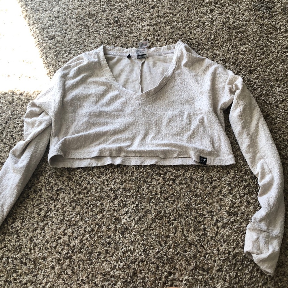 long sleeve gymshark towel tee